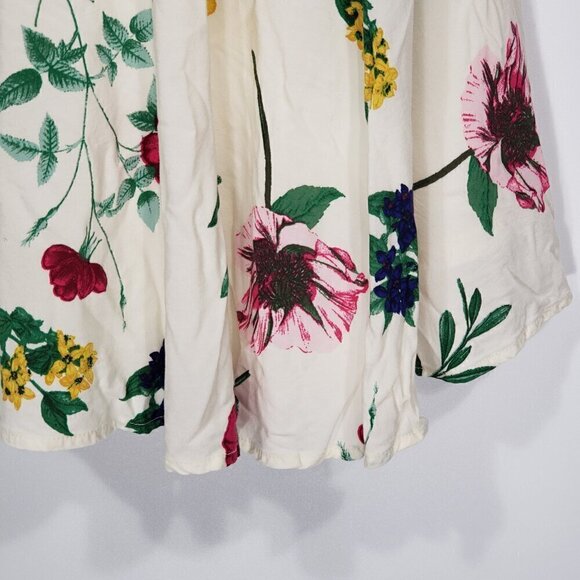 Old Navy  Floral Babydoll Mini Dress  Size S  Summer Beach Romantic Cottagecore - Picture 5 of 6